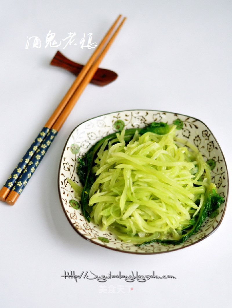 Stir-fried Shredded Lettuce recipe