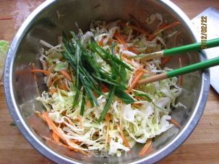 Cabbage Mixed with Carrots recipe