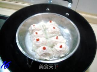 【cantonese Cuisine】——"hundred Flowers and Preserved Melon" recipe
