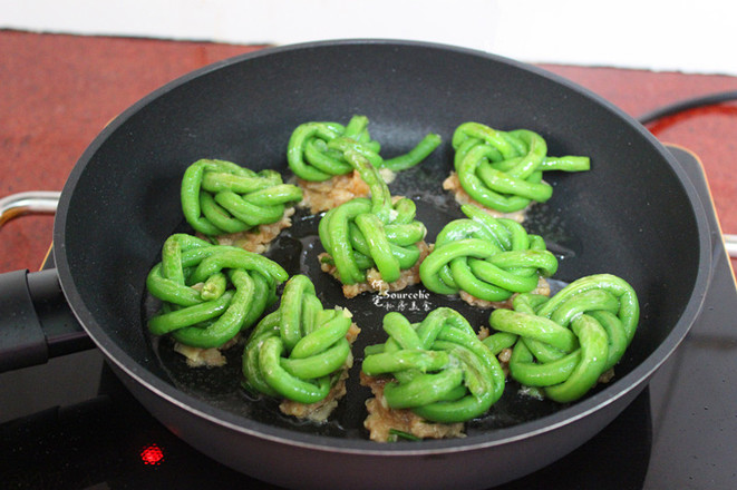 Fried Stuffed Beans recipe