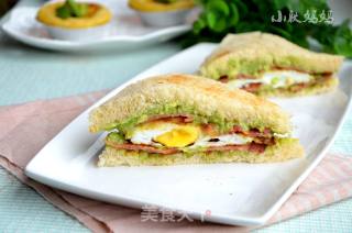 Avocado and Bacon Sandwich recipe