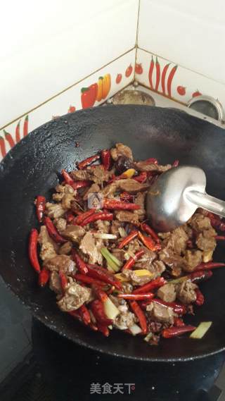 Stir-fried Beef with Spicy Sauce recipe