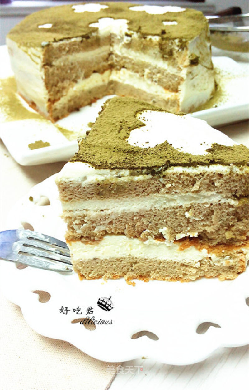 Cloud Matcha Cake recipe