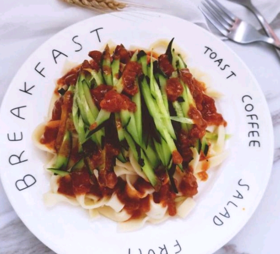 Cucumber Noodles recipe