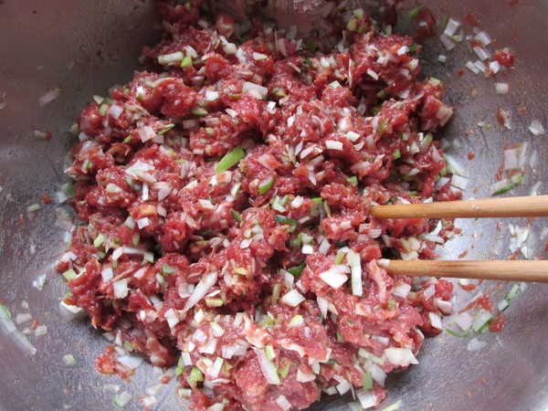 Beef Scallion Dumplings recipe