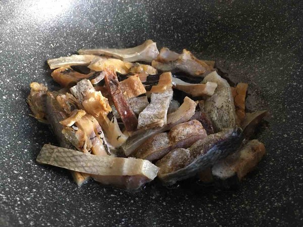 Fried Dried Fish recipe