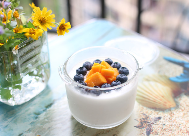 Homemade Fruit Yogurt recipe