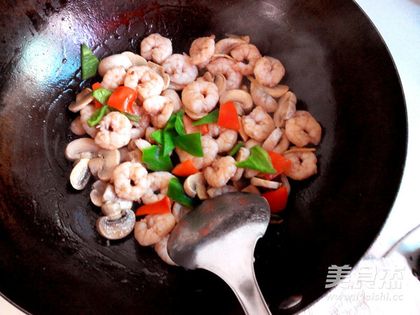Tricholoma Shrimp recipe
