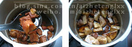 Braised Pork with Taro recipe