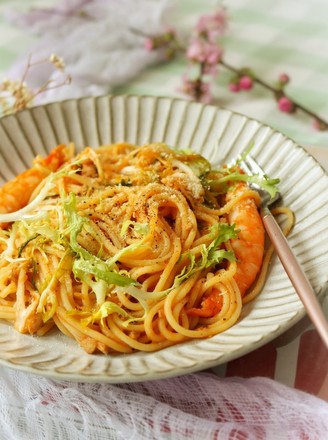 Spaghetti with Tomato Meat Sauce