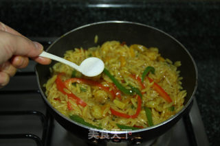 Curry Shrimp Macaroni recipe