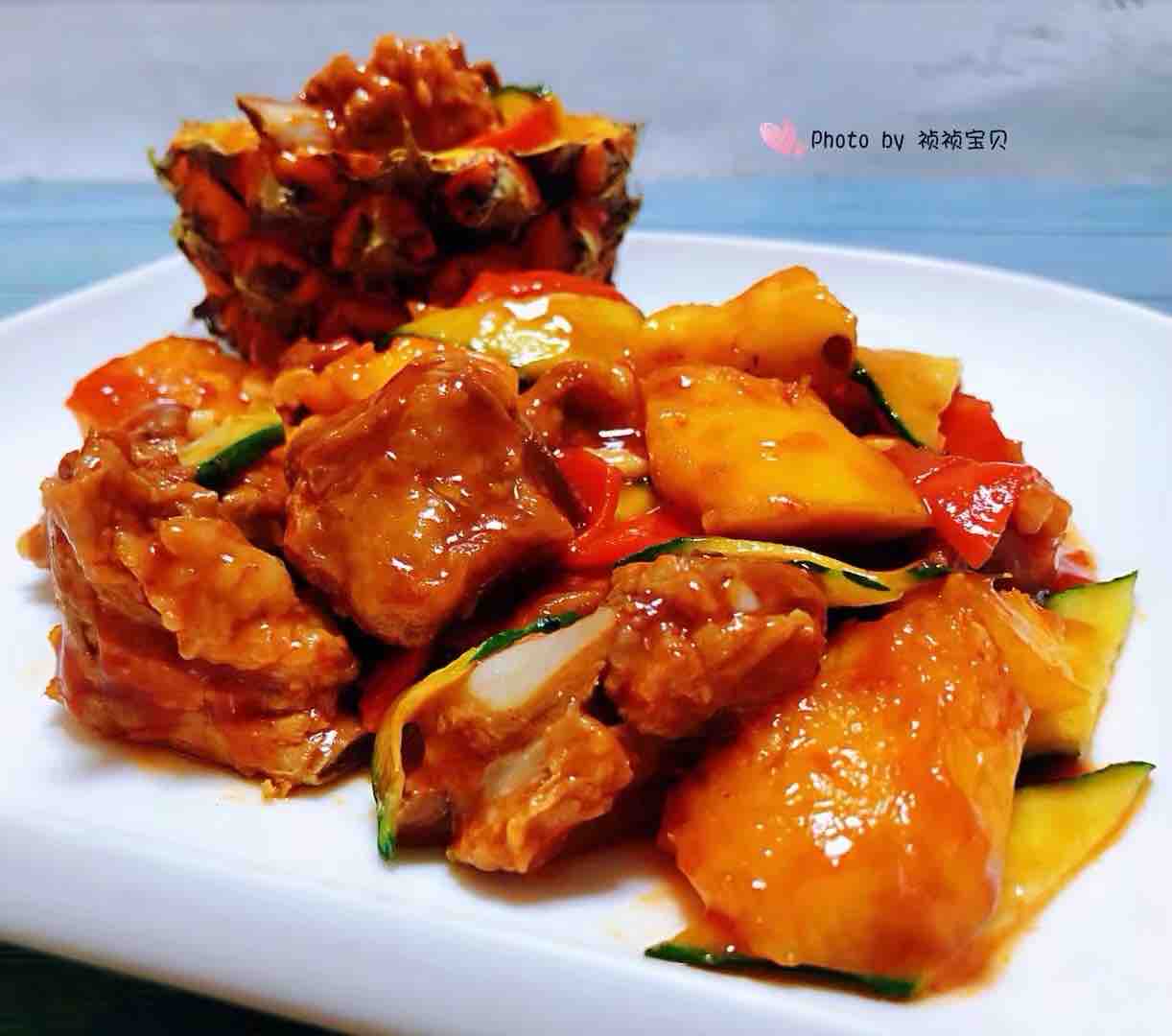 Sweet and Sour Pineapple Pork Ribs recipe