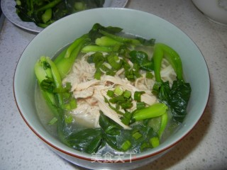 Shi Yunsheng's Original Soup Chicken and Vegetable Noodles recipe