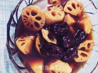 #trust of Beauty#red Sugar Jujube Lotus Root Drink recipe