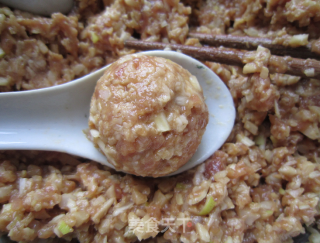 Lotus Root Meatballs recipe