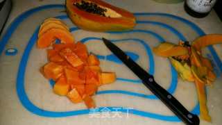 Stewed Hashima with Papaya recipe