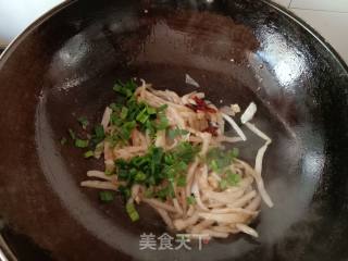 Stir-fried Cabbage Stem recipe