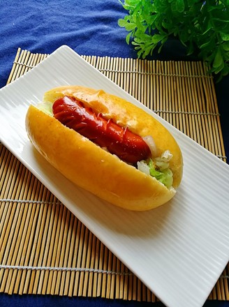 Crispy Sausage and Cabbage Meal Buns recipe