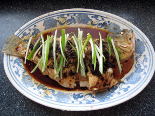 Steamed Sea Bass in Black Bean recipe