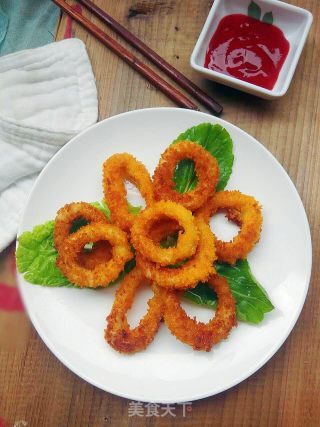 #trust之美#crispy Squid Rings recipe