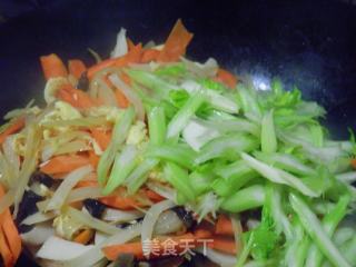 Sujing Spring Festival Dishes 2-stir-fried Vegetarian Vegetables recipe