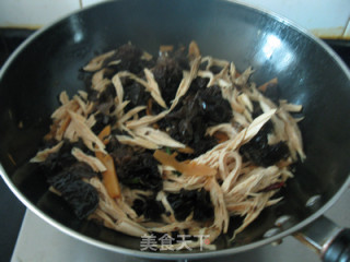 Spring Bamboo Shoots, Fungus, Yuba Silk recipe