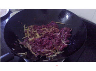 Stir-fried Shredded Beef with Ginger recipe