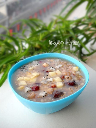 Laba Congee with Seasonal Fruits