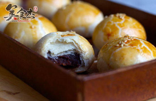 Homemade Red Bean Crisp recipe