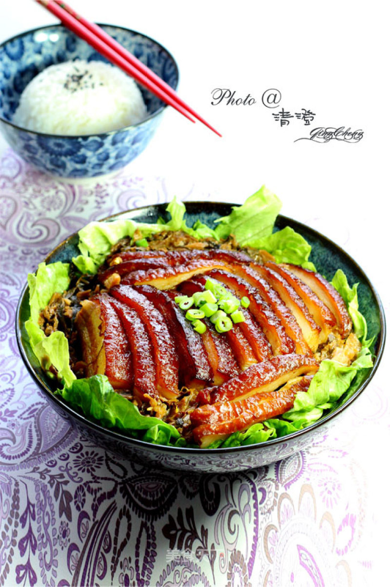 Sichuan-style Mei Cai Kou Po-salted White Braised recipe