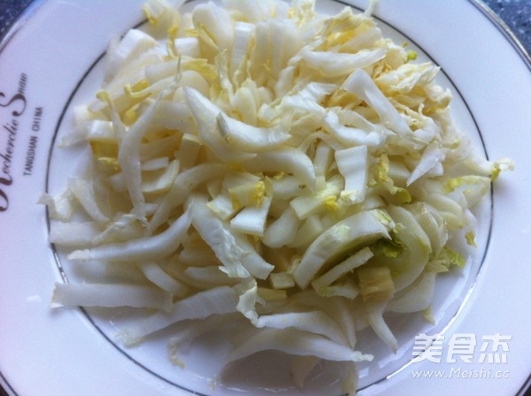 Sting Head Mixed with Cabbage Heart recipe