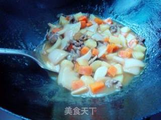 Curry Beef Potatoes recipe