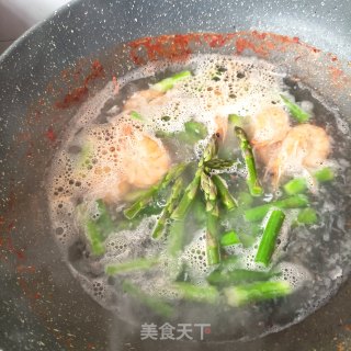 Asparagus, Pea and Shrimp Salad recipe