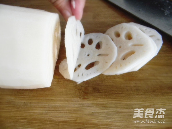 Fried Lotus Root recipe