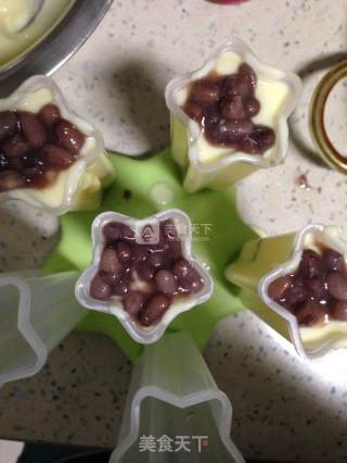Milk Red Bean Popsicle recipe