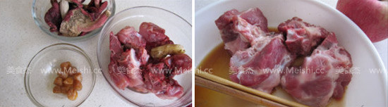 Rhododendrum Stewed Tail Cage Bones recipe