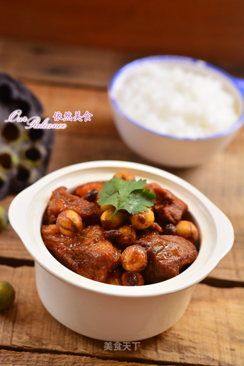 Choose Food in September to Prevent Dryness in Autumn-lotus Buckle Pig's Knuckle Bag recipe