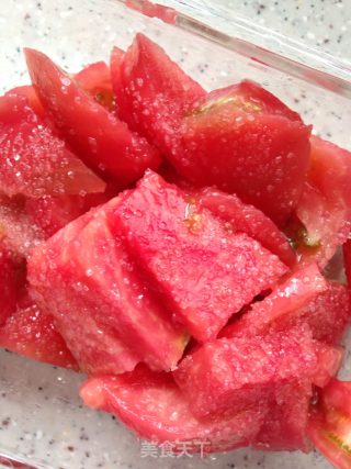 Simple Sugar Tomatoes ~ Volcanic Snow recipe
