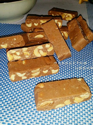 Chocolate Peanut Nougat recipe