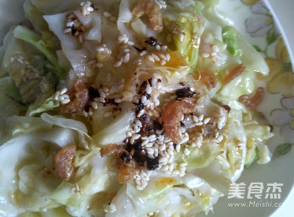 Chili Oil Shredded Cabbage recipe