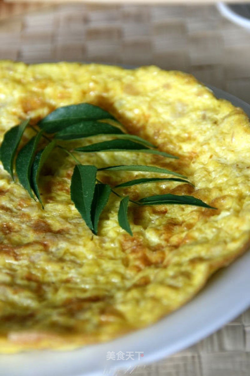Scrambled Eggs with Dried Vegetables recipe