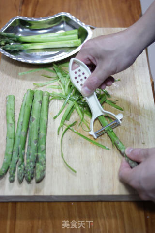 Asparagus in Oyster Sauce recipe