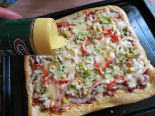 Let You Love Enough at A Time-big Square Pizza recipe