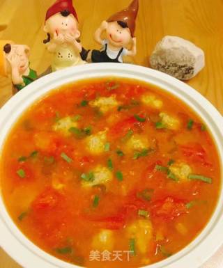 Tomato Meatball Soup recipe