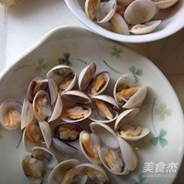 Clams Steamed Egg recipe