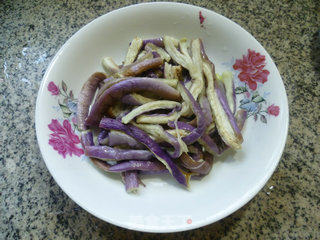 Eggplant with Shrimp Skin recipe