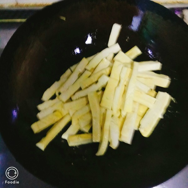 Leek Dried Tofu recipe