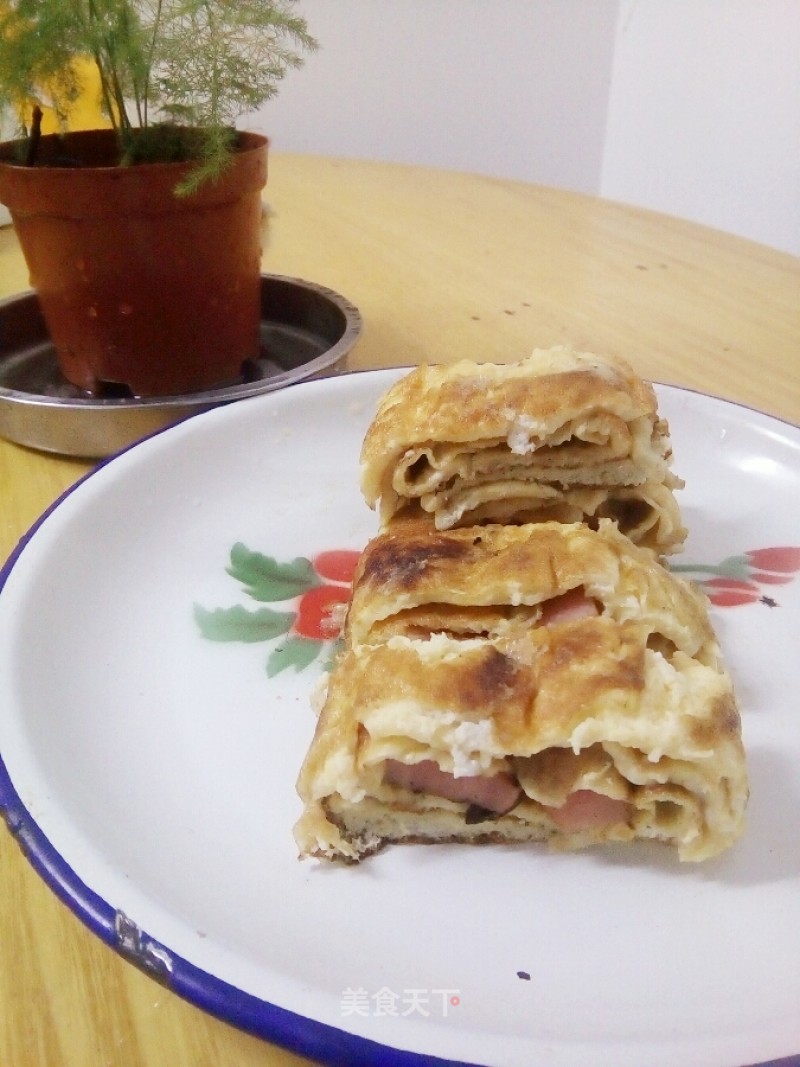 Exotic ~ Japanese Food ~ Ham and Egg Roast recipe
