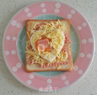 Cheese Omelette Toast recipe