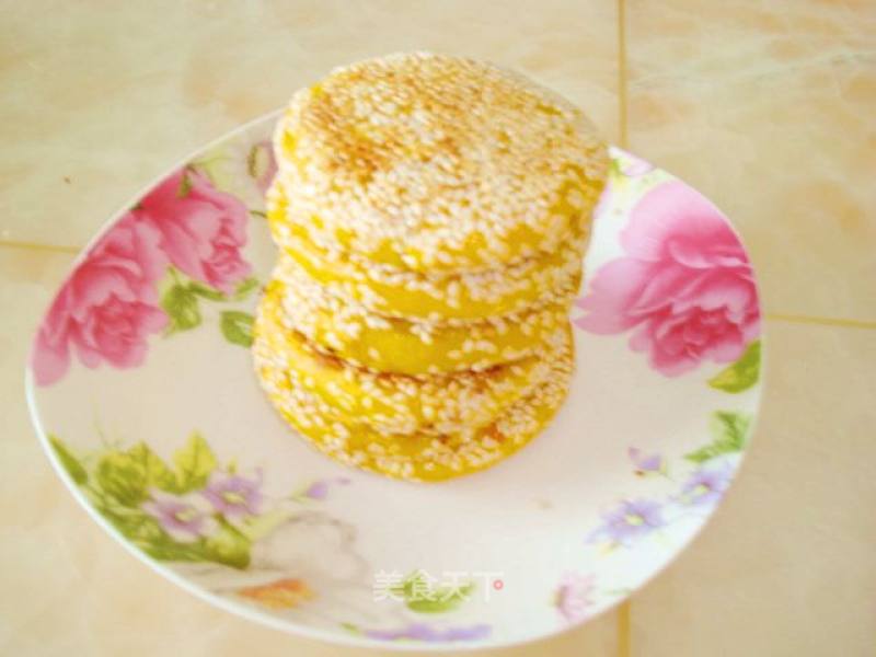 Sweet and Soft Sesame Fragrant Pumpkin Pie recipe